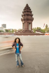 Artist Reaksmey Yean has been vocal in his criticism of the artist selection process for Seasons of Cambodia. Photograph: Alexander Crook/Phnom Penh Post